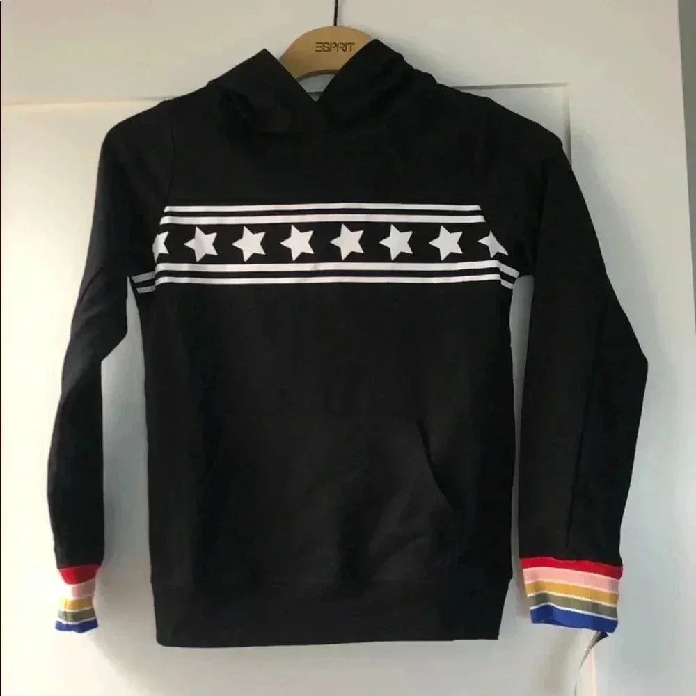 BNWT black hooded sweatshirt